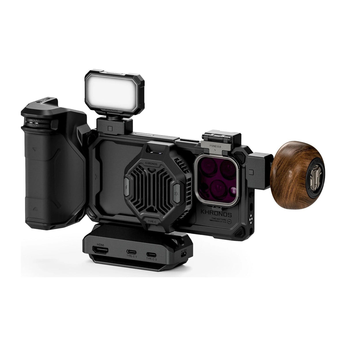 Tilta Khronos iPhone 16 Pro Ultimate Kit - Black (with Internal Batteries)