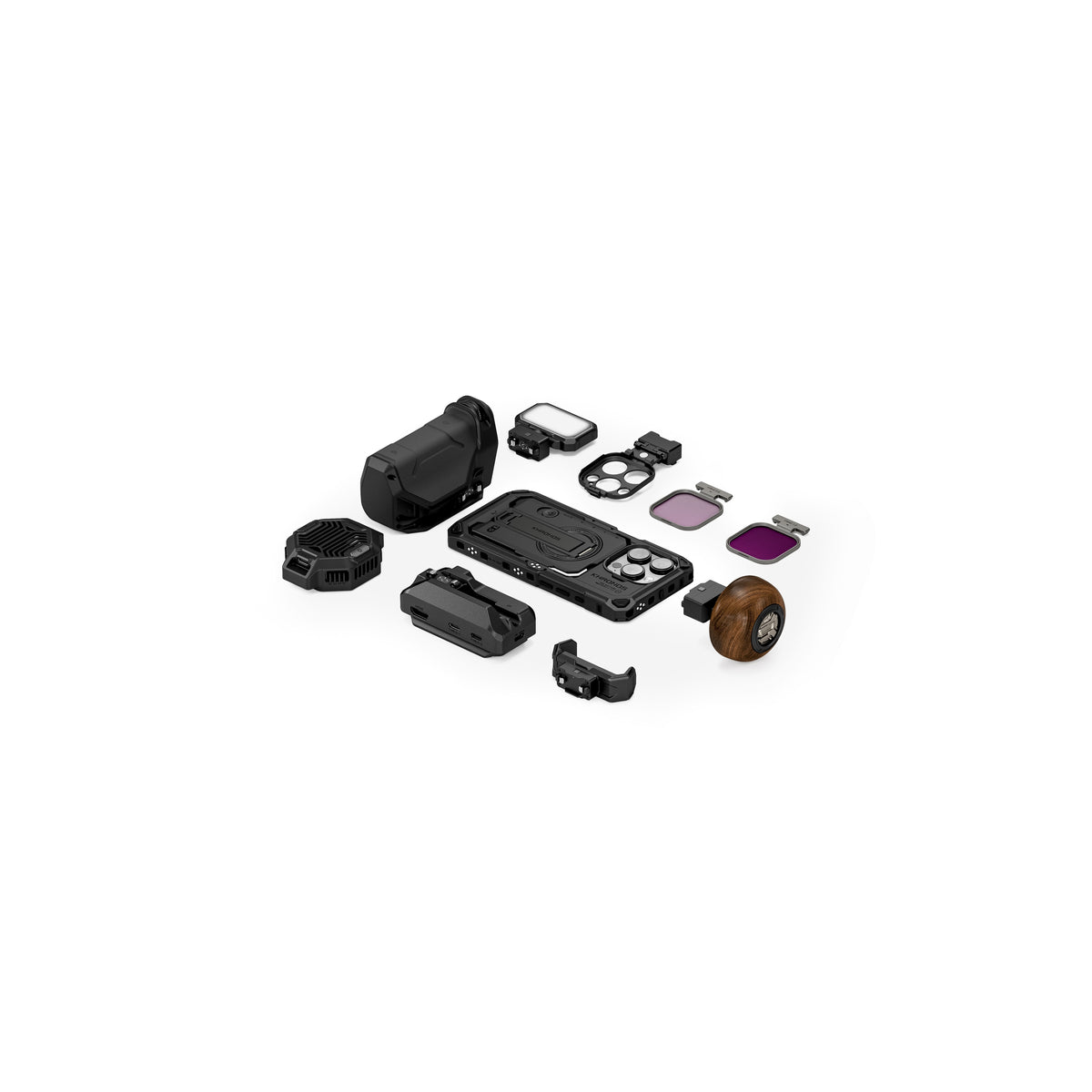 Tilta Khronos iPhone 16 Pro Ultimate Kit - Black (with Internal Batteries)