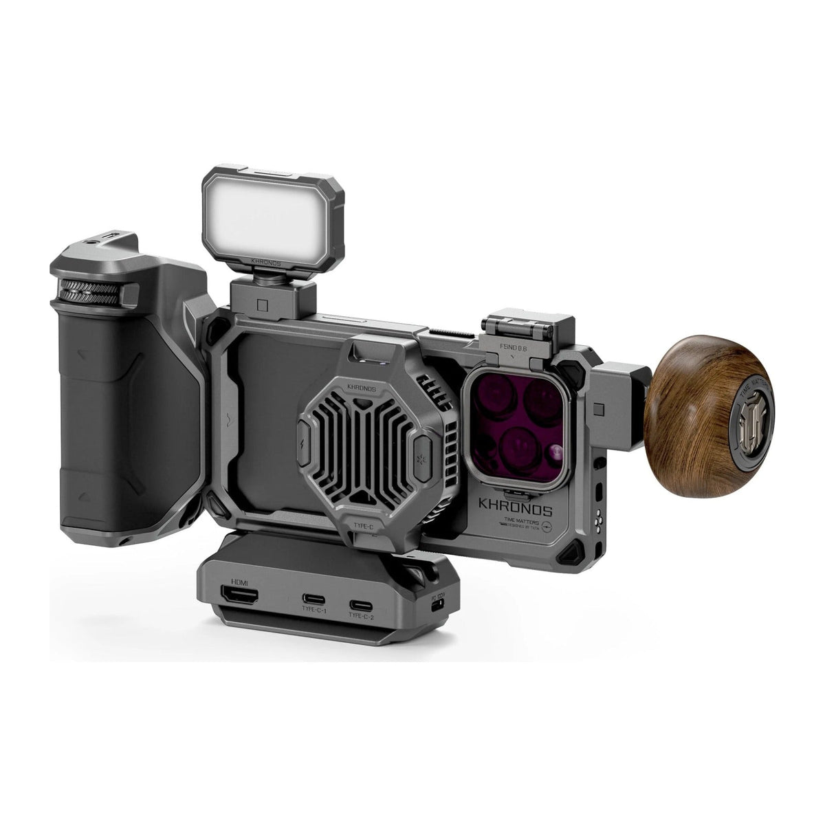 Tilta Khronos iPhone 16 Pro Ultimate Kit - Space Gray (with Internal Batteries)