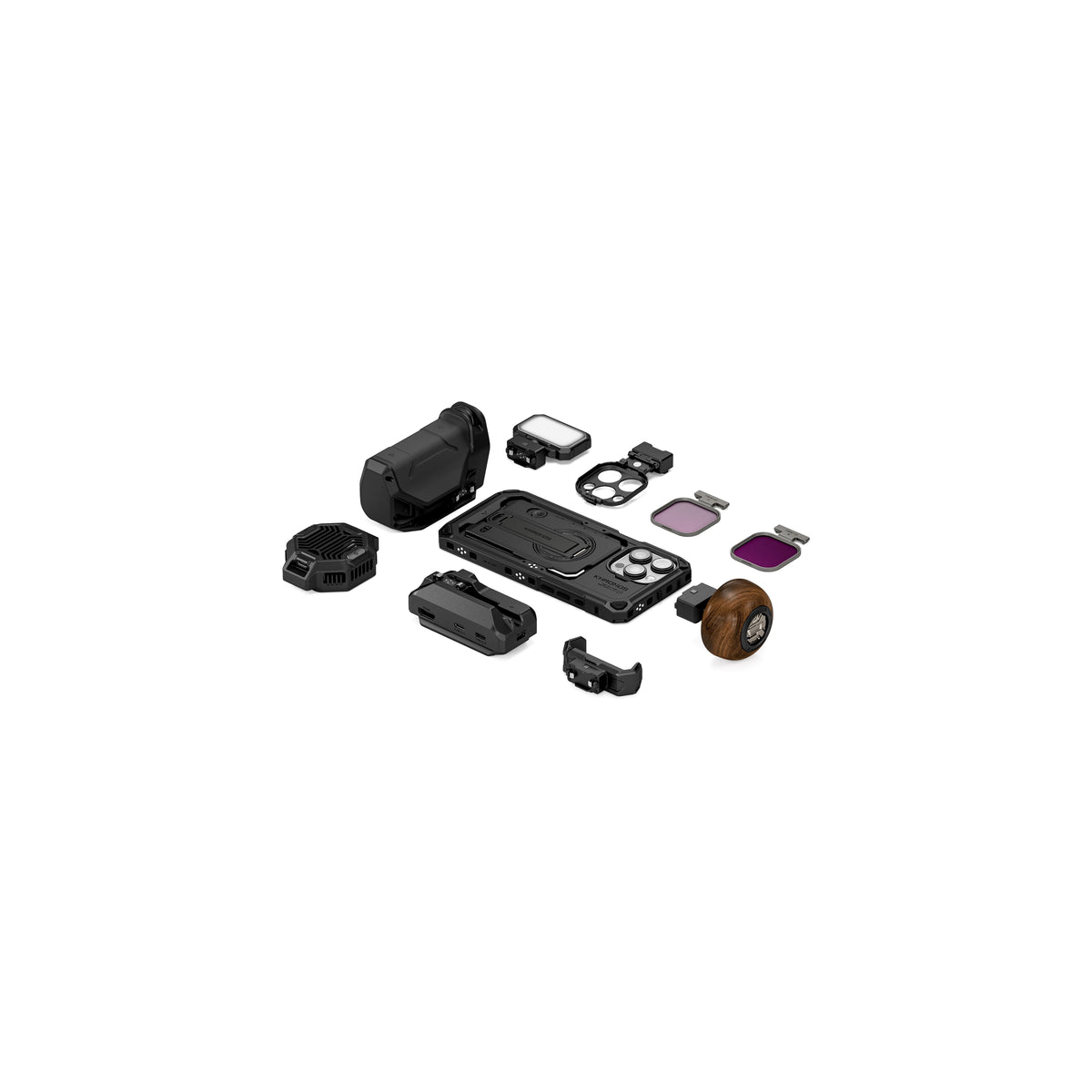 Tilta Khronos iPhone 16 Pro Max Ultimate Kit - Black (with Internal Batteries)