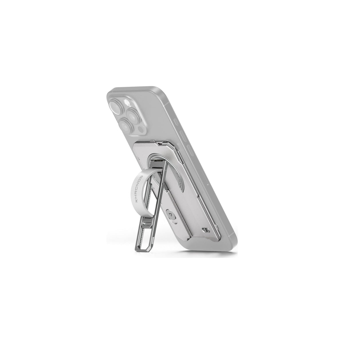 Tilta Khronos Multi-Functional Magnetic Backplate for iPhone 16 Pro Max - Titanium White