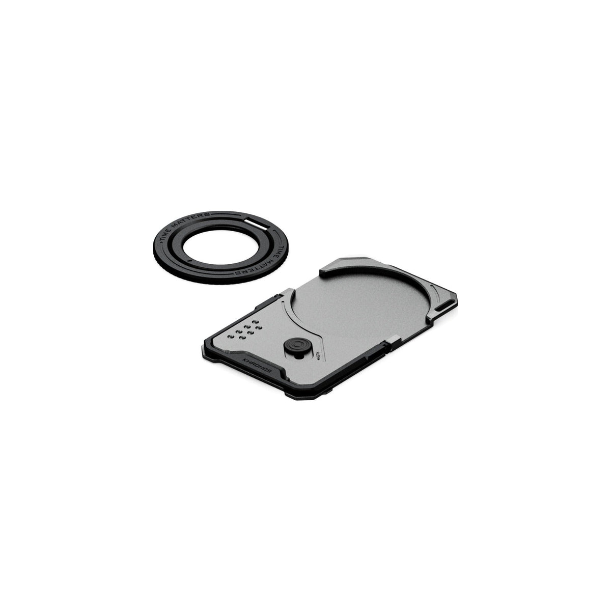 Tilta Khronos Multi-Functional Magnetic Backplate for iPhone 17 Pro Max - Space Gray