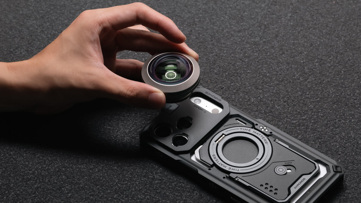 Tilta 8mm Fisheye Lens for iPhone (T-Mount) - Champagne