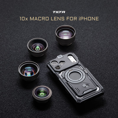 Tilta 10x Macro Lens for iPhone (T-Mount) - Champagne