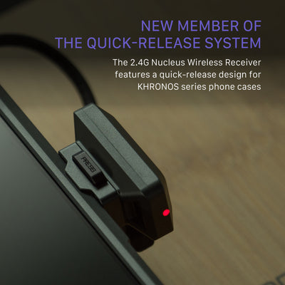 Tilta Khronos 2.4G Nucleus Wireless Receiver - Space Gray
