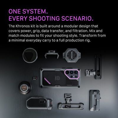 Tilta Khronos Galaxy S26 Ultra Ultimate Kit - Space Gray