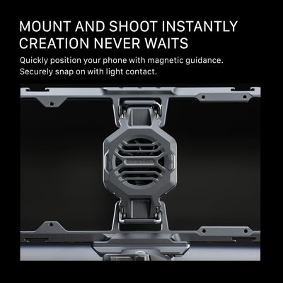 Tilta Khronos Cooling System for Universal Smartphone Case - Space Gray