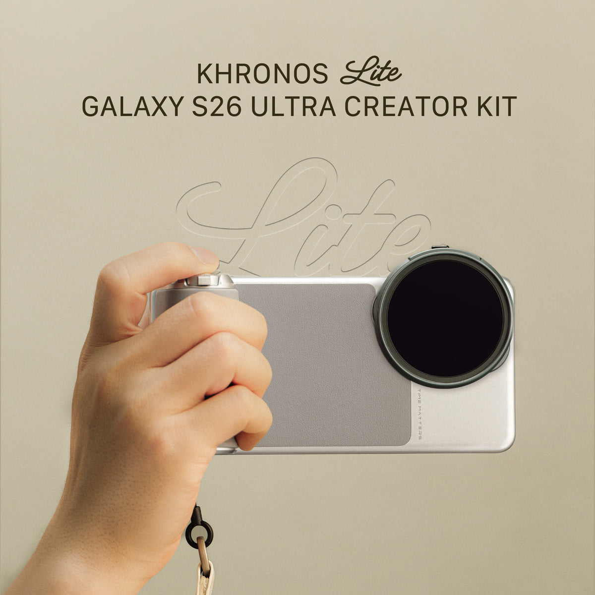 Tilta Khronos Lite Galaxy S26 Ultra Creator Kit - Silver