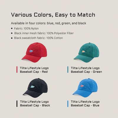 Tilta Lifestyle Logo Baseball Cap - Black