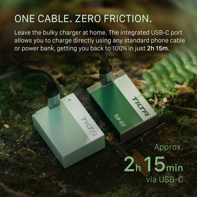Tilta LP-E17 Battery with USB-C Input (950mAh) - Forest Green