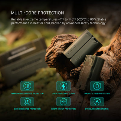 Tilta LP-E6P Battery with USB-C Input (2400mAh) - Green