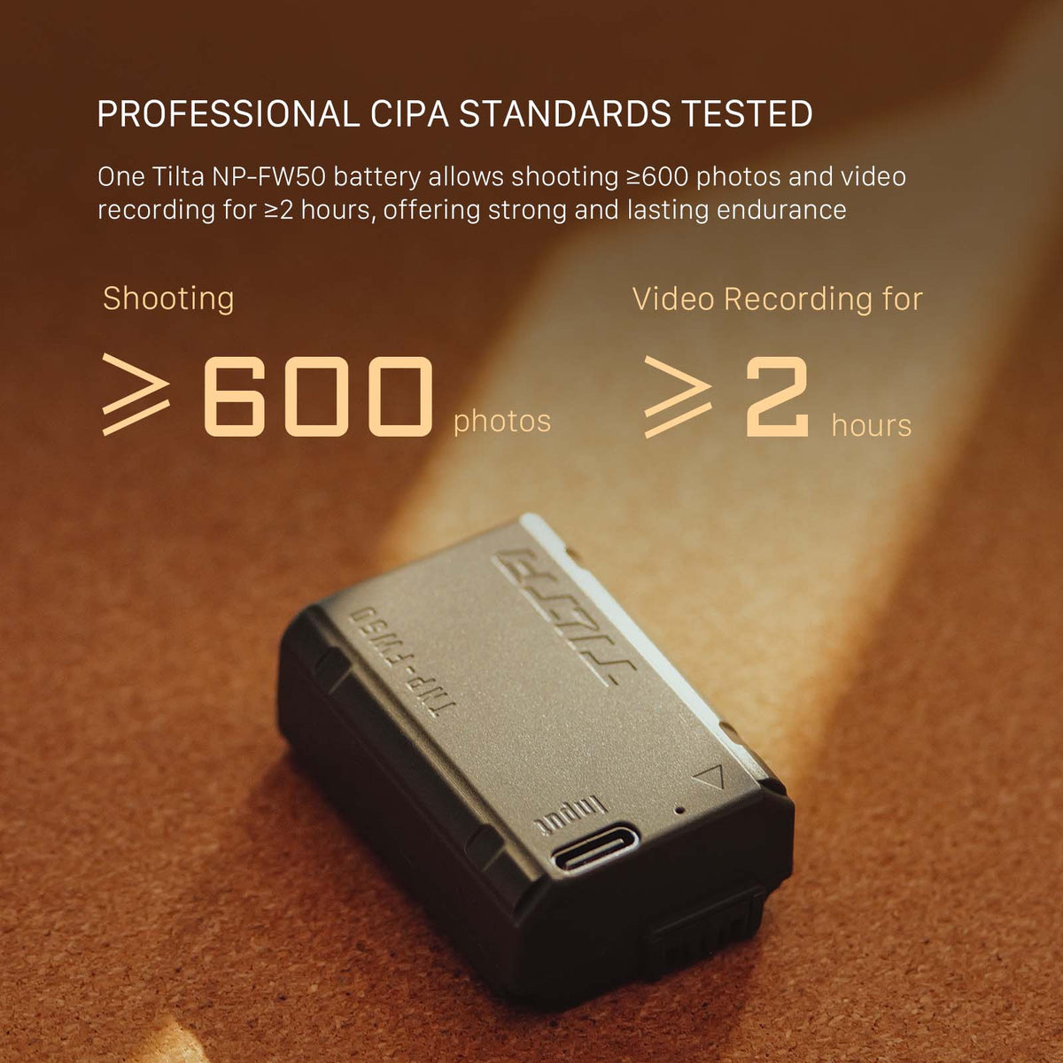 Tilta NP-FW50 Battery with USB-C Input (980mAh) - Green