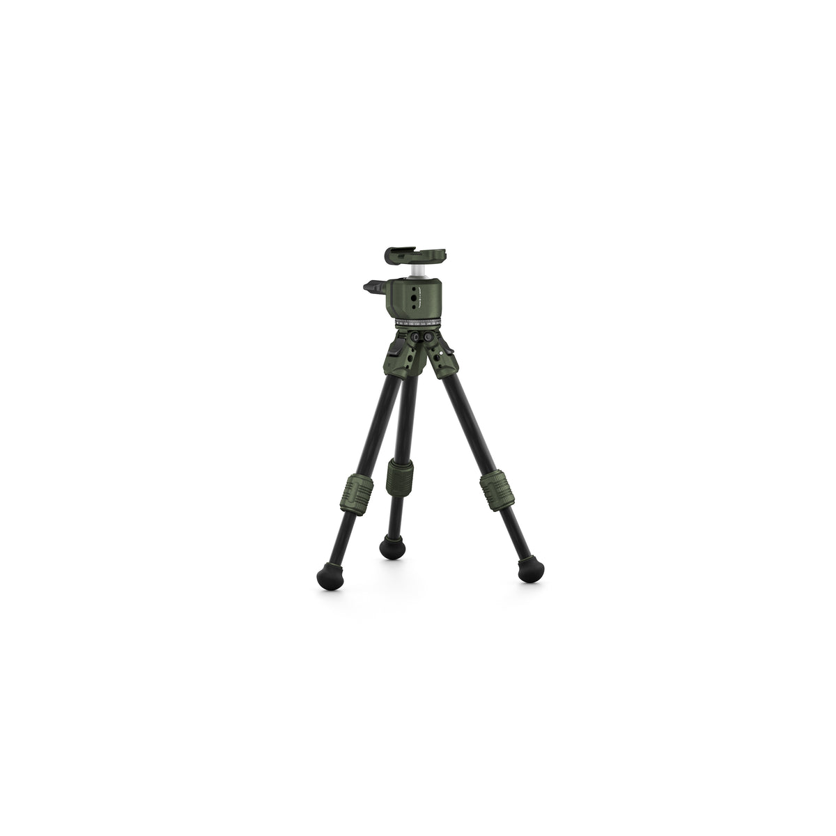 Tilta Tabletop Ball Head with 1-Stage Carbon Fiber Tripod Legs (3KG) - Forest Green