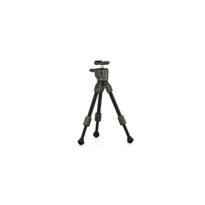 Tilta Tabletop Ball Head with 1-Stage Carbon Fiber Tripod Legs (3KG) - Forest Green