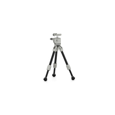 Tilta Tabletop Ball Head with 1-Stage Carbon Fiber Tripod Legs (3KG) - Snow White
