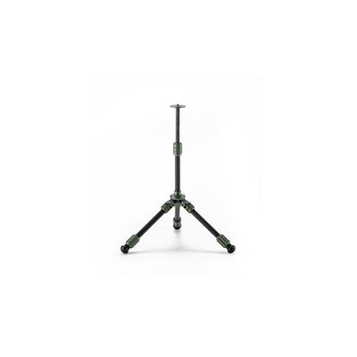 Tilta Tabletop Ball Head with 1-Stage Carbon Fiber Tripod Legs (3KG) Extendable Edition - Forest Green