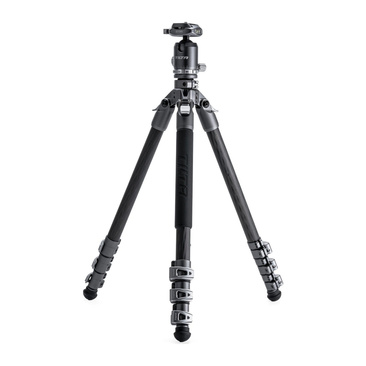 Tilta Travel Ball Head with 3-Stage Carbon Fiber Tripod Legs (5KG) - Space Gray
