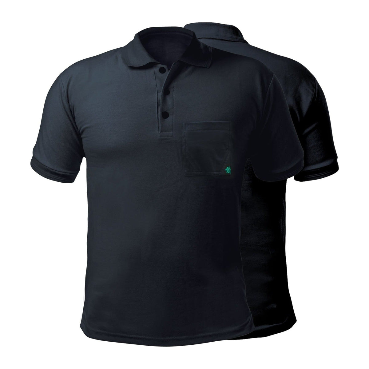 Tilta Crew Polo Shirt – Navy Blue - X-Large