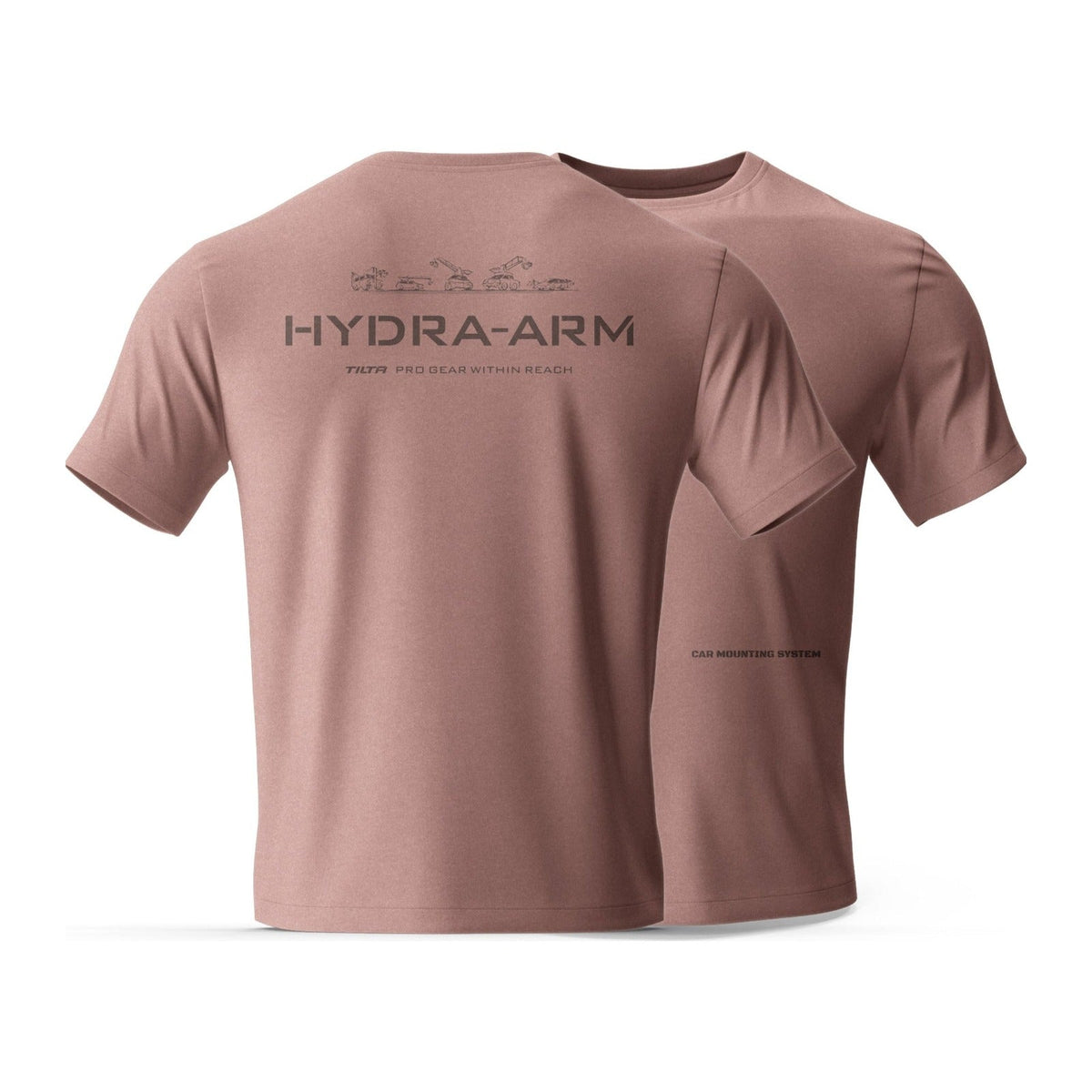 Tilta Hydra Arm Sketch T- Shirt – Smokey Pink - Medium