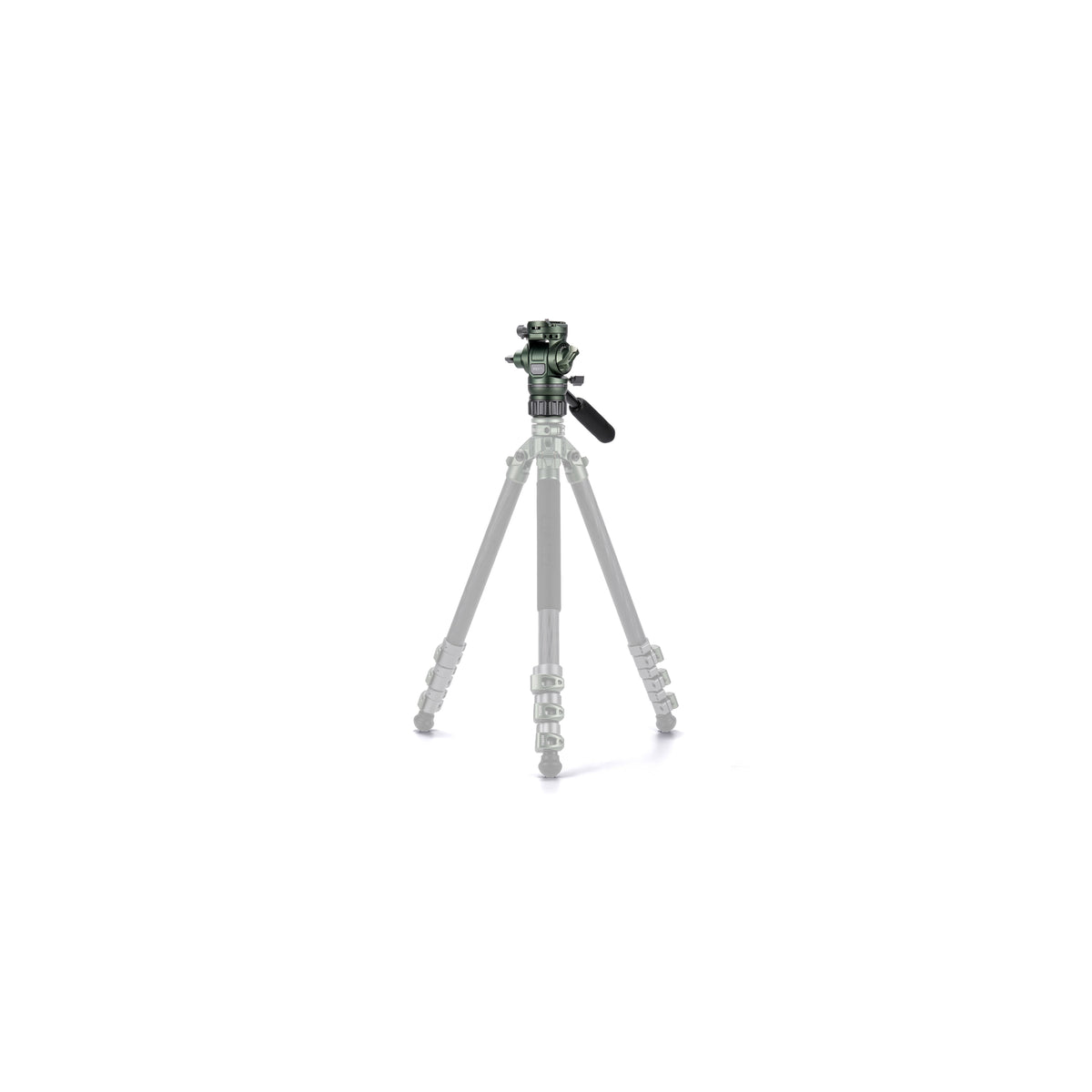 Tilta Travel Video Fluid Head with Flat Base (5KG) - Forest Green