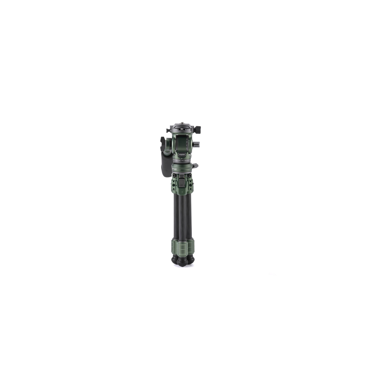 Tilta Tabletop Video Fluid Head with 1-Stage Carbon Fiber Tripod Legs (3KG) - Forest Green