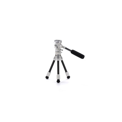 Tilta Tabletop Video Fluid Head with 1-Stage Carbon Fiber Tripod Legs (3KG) - Snow White
