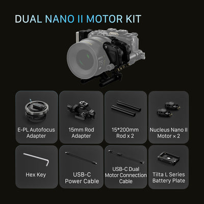 Tilta Nucleus Auto Focus Adapter Base Kit (E to PL)