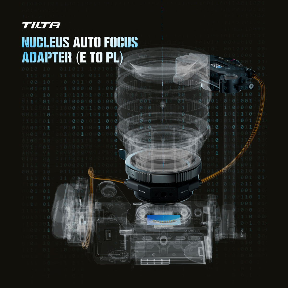Tilta Nucleus Auto Focus Adapter Base Kit (E to PL)