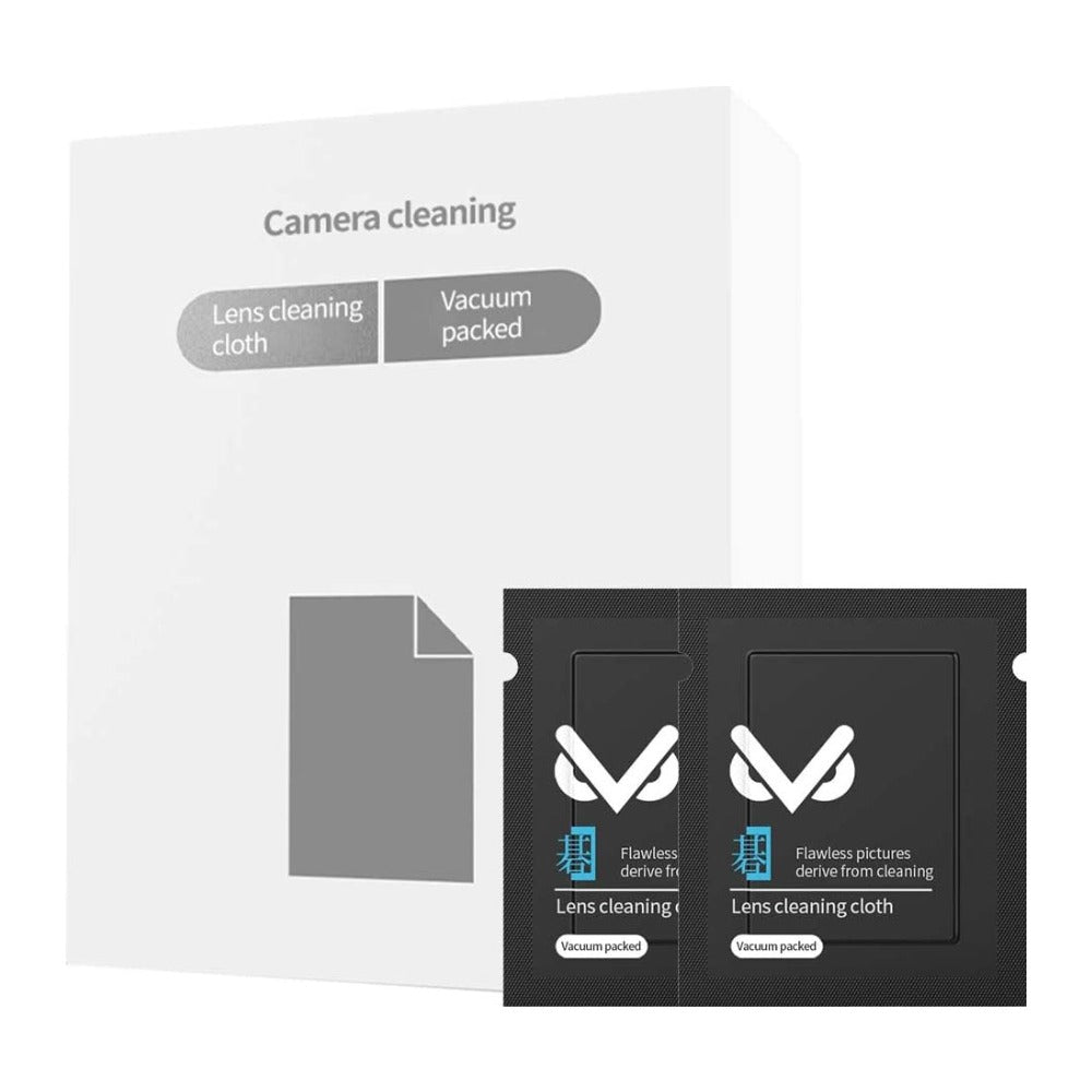 VSGO V-CL01E Microfiber Cleaning Cloths 20pcs for Camera Lens