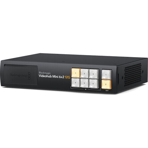 Blackmagic Design Videohub Mini 6x2 12G Router image 1
