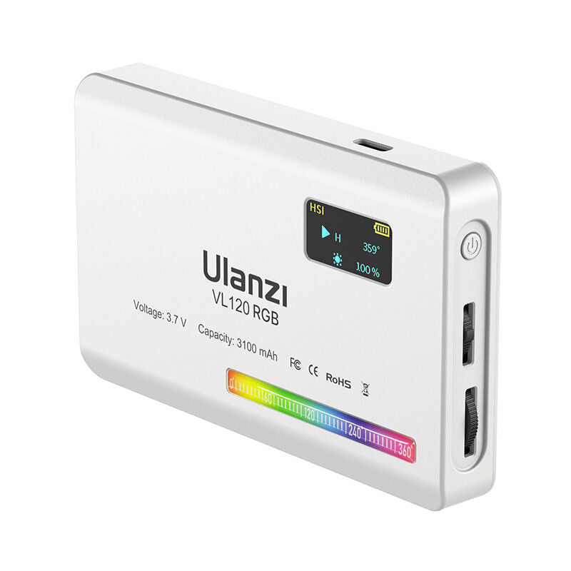 Ulanzi VL120 RGB LED Video Light (White)