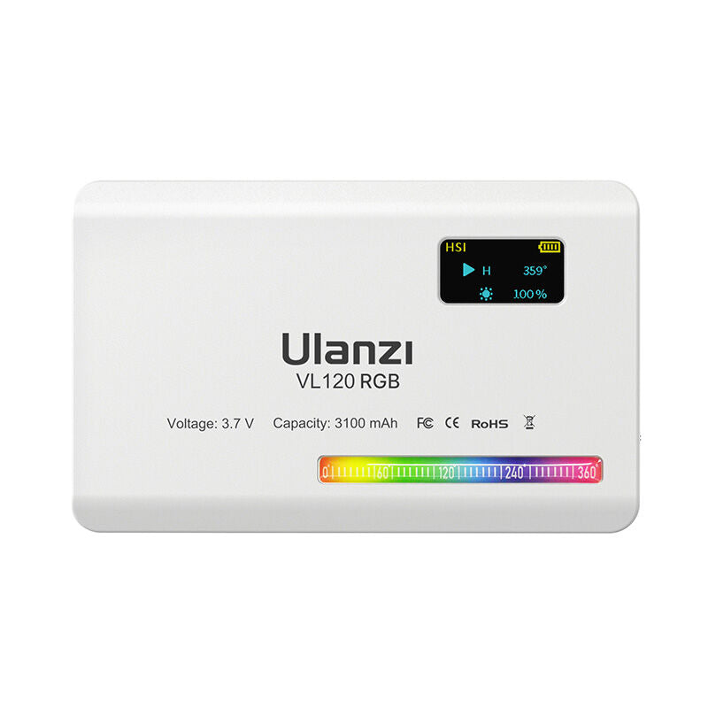 Ulanzi VL120 RGB LED Video Light (White)