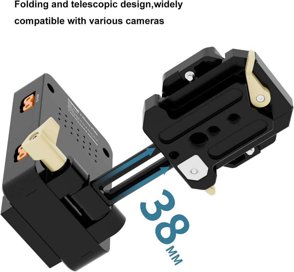 ZGCine Quick Release V-Mount Plate