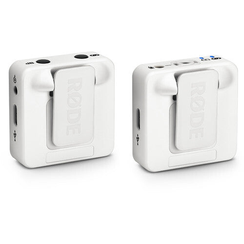 Rode Wireless GO Compact Digital Wireless Microphone System (2.4 GHz, White)