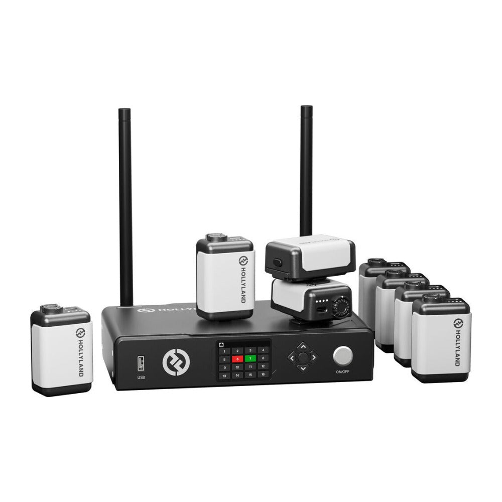 Hollyland Wireless Tally System (With 8 Tally Lights) image 1