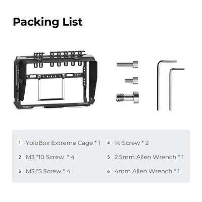 Yolobox Extreme Cage with Sun Shade and Table Support