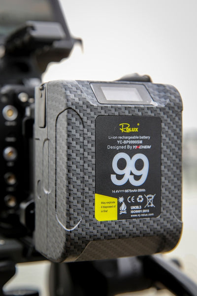 Rolux V-Mount 99w Nano Mini Battery (Max Load 15A)