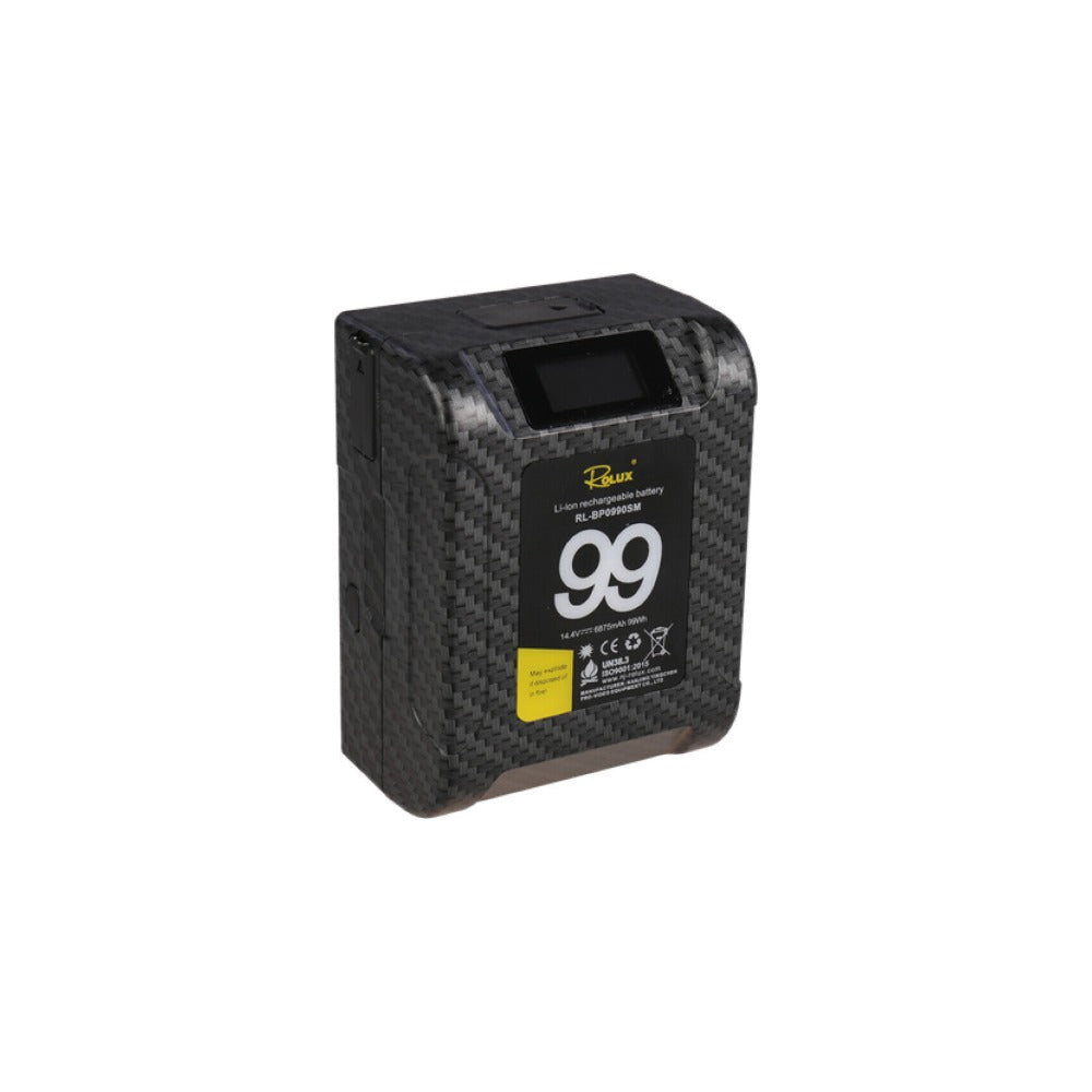 Rolux V-Mount 99w Nano Mini Battery (Max Load 15A)