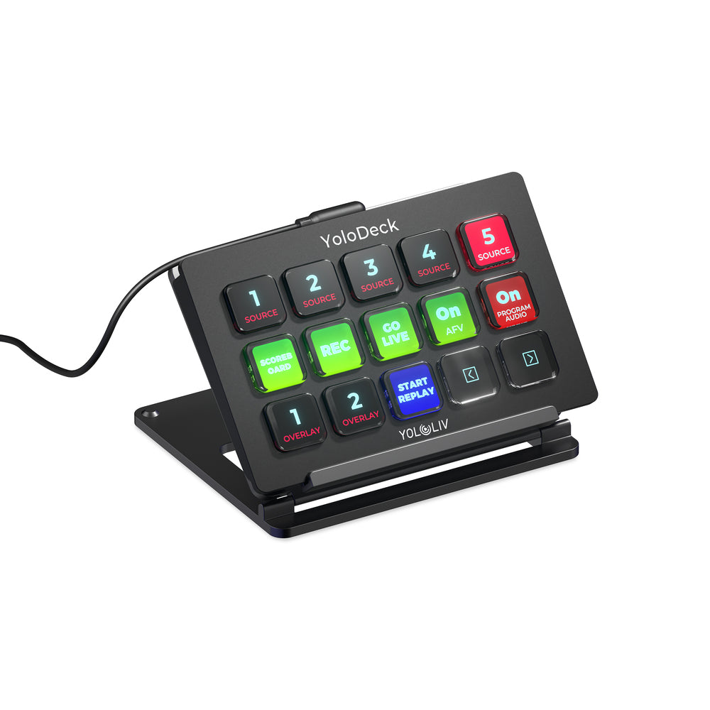 YoloDeck Streaming Deck for YoloBox Ultra - 15 Customisable Buttons