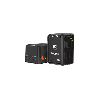 ZGCINE 200W V-Mount Battery S200 with multi-output ports