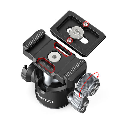 Ulanzi U-80L Arca Side Cold Shoe Ball Head