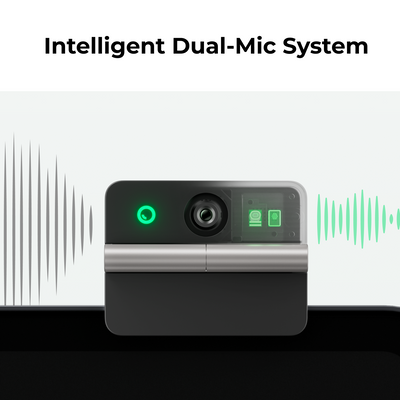 OBSBOT Meet Flip dual-mic system