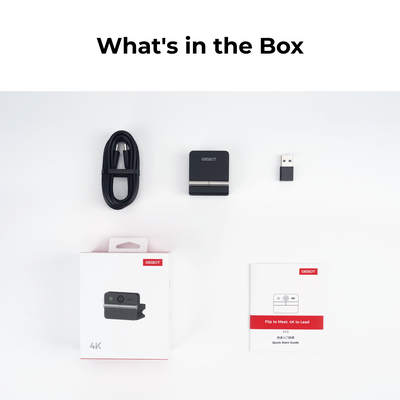 OBSBOT Meet Flip - what's in the box