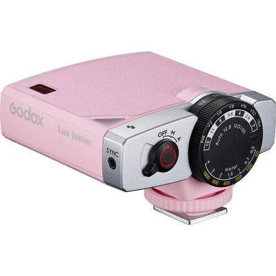 Godox Lux Junior Retro Camera Flash (Pink)